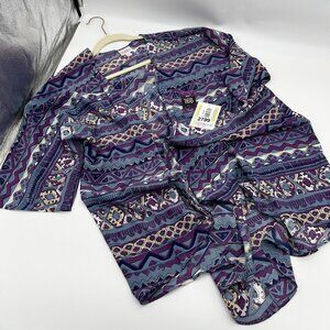New With Tags LuLaRoe Lindsay kimono styled cardigan in small (0-8)